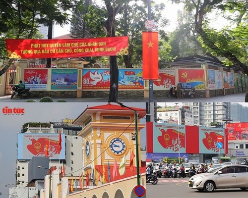 Coloridas celebraciones en todo el país antes del “Día de las Elecciones“ - ảnh 16