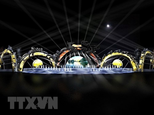 12辆花车的街道巡游拉开2018下龙狂欢节序幕 - ảnh 1