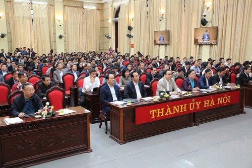 全国干部学习贯彻越共十二届八中全会决议会议闭幕 - ảnh 1