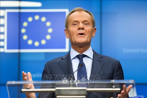 L'accord de Brexit approuvé par les 27, annonce Donald Tusk - ảnh 1