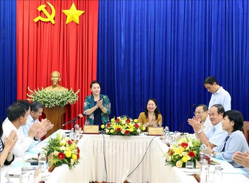 Déplacement de Nguyên Thi Kim Ngân à An Giang - ảnh 1