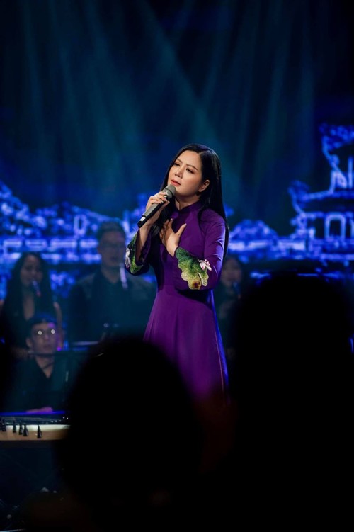 Konzert von Sängerin Dinh Hien Anh für Hilfe für Bewohner in überfluteten Gebieten in Zentralvietnam  - ảnh 1