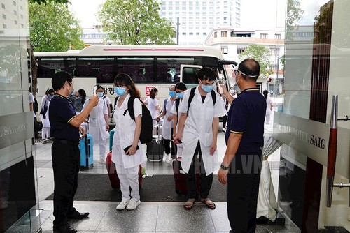 Covid-19: Des renforts supplémentaires à Hô Chi Minh-ville - ảnh 1