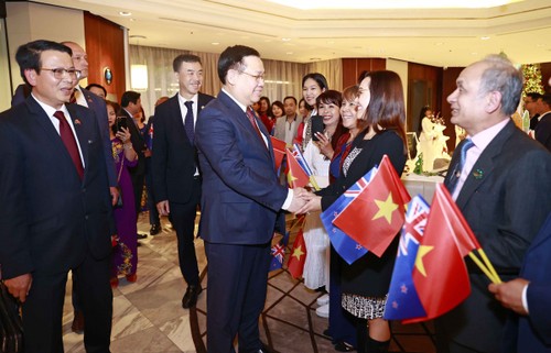 Vuong Dinh Huê entame sa visite officielle en Nouvelle-Zélande - ảnh 1