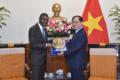 Bui  Thanh Son rencontre le directeur du Centre du patrimoine mondial de l'UNESCO - ảnh 1