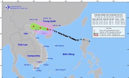 Typhon Talim: les préparatifs accélérés - ảnh 1