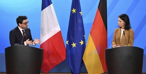 Stéphane Séjourné en Allemagne et en Pologne: Une tournée engagée en soutien à l'Ukraine - ảnh 1