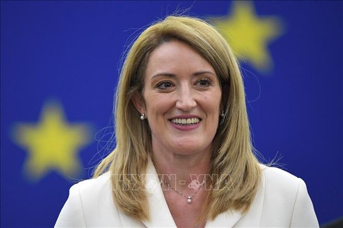 Roberta Metsola réélue présidente du Parlement européen - ảnh 1