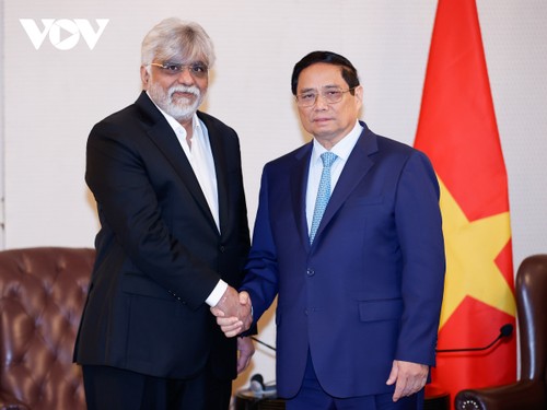 Pham Minh Chinh rencontre les responsables de grands groupes indiens - ảnh 3