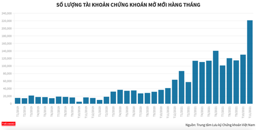 Number of new stock trading accounts hits record high - ảnh 1