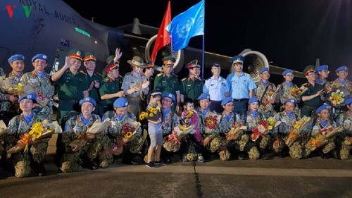 Les Casques bleus renvoient l’image d’un Vietnam amical et dynamique - ảnh 1