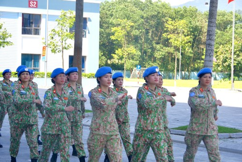 Préparation des Casques bleus vietnamiens pour les missions de paix - ảnh 3