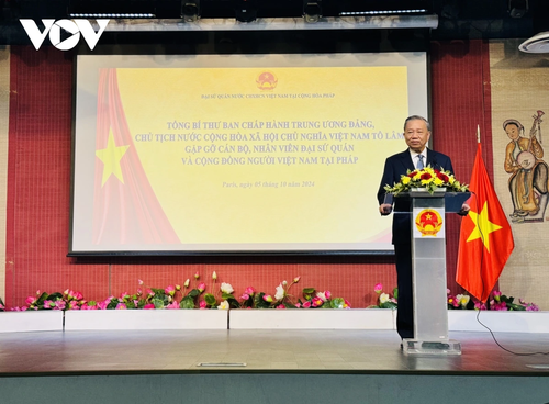 Tô Lâm rencontre la diaspora vietnamienne en France  - ảnh 1