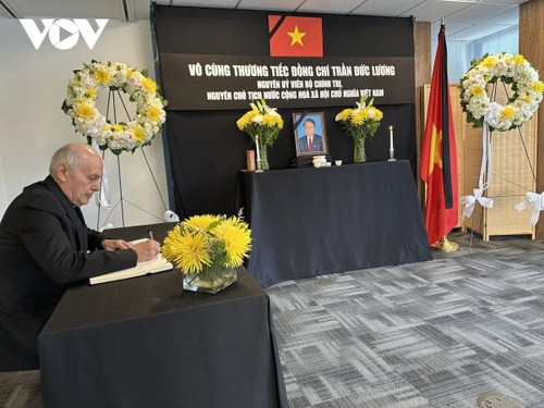 Les ambassades vietnamiennes rendent hommage au président Trân Duc Luong - ảnh 2