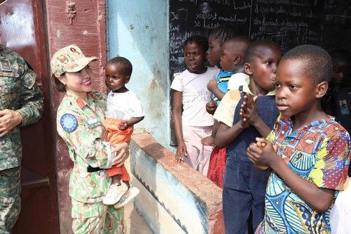 Vu Thi Liên: «Mon parcours est celui de la responsabilité, du partage et de la foi dans les valeurs durables de la paix” - ảnh 7