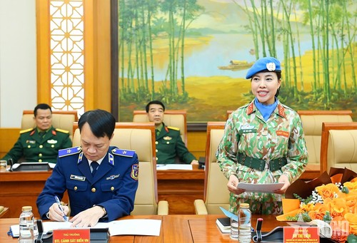 Vu Thi Liên: «Mon parcours est celui de la responsabilité, du partage et de la foi dans les valeurs durables de la paix” - ảnh 8