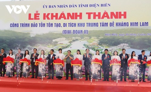 Pham Minh Chinh assiste à l’inauguration du site historique de Him Lam - ảnh 1
