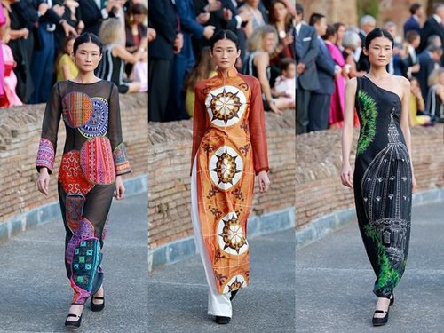 Fashion Designer Diego Chula on Vietnam’s traditional Ao Dai - ảnh 3