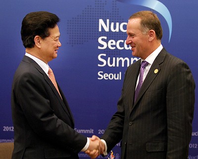  Premierminister Nguyen Tan Dung hält eine Rede beim Atomsicherheitsgipfel - ảnh 2