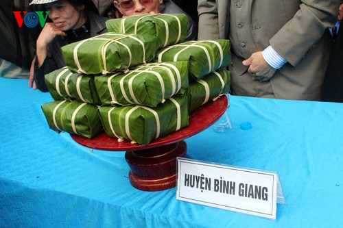 Kochwettbewerb für Chung- und Day-Kuchen in Con Son  - ảnh 9