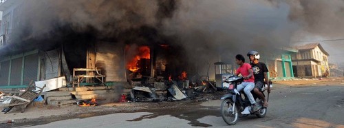 Myanmar verhängt Ausnahmezustand in Zentral - ảnh 1