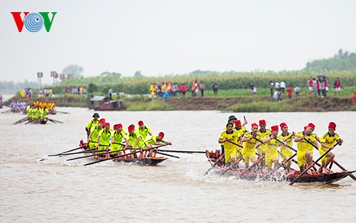 Bootsrennen im Dorf Hanh Thien - ảnh 7