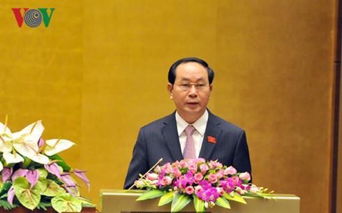 Staatspräsident: aktiv und ständig vorwärts auf dem Weg in der Zukunft - ảnh 1