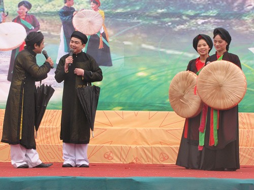 Bewahrung des folkloristischen Gesangs Quan Ho am Ufer des Flusses Cau - ảnh 1