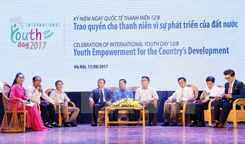 Der internationale Tag der Jugend: Machtübergabe an Jugendliche für die Entwicklung des Landes - ảnh 1