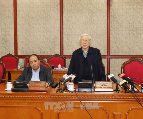 KPV-Generalsekretär Nguyen Phu Trong fordert zu guter Personalarbeit auf - ảnh 1