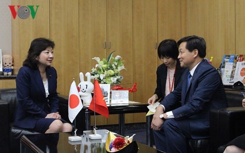 Der Regierungsinspektor Le Minh Khai besucht Japan - ảnh 1