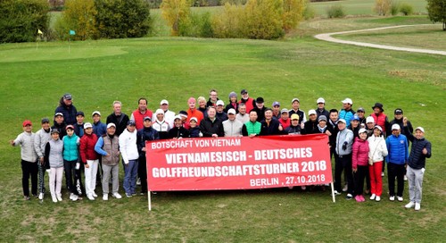 Golffreundschaftsturnier zwischen Vietnam und Deutschland 2018 - ảnh 1