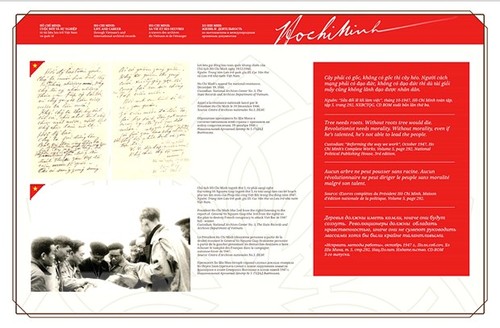 Buchausstellung über das Leben und die Karriere des Präsident Ho Chi Minh - ảnh 1