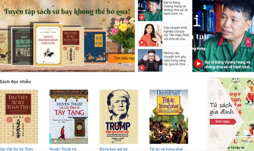 Online-Buchfest erfüllt die Nachfrage der Bewohner in entlegenen Gebieten - ảnh 1