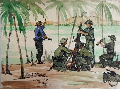 Ausstellung von 60 Bildern über die damalige Front in Zentralvietnam - ảnh 1