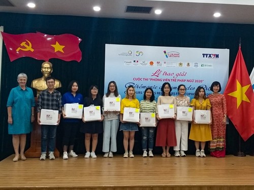 Die Preis-Verleihung für junge Frankophonie-Journalisten - ảnh 1