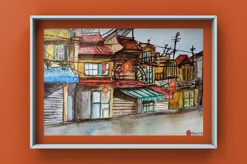 „Kinder malen Hanoi” – Spielplatz für Kinder während der Pandemie - ảnh 1