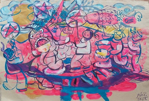 Mittherbstfest von Zuhause feiern - ảnh 1