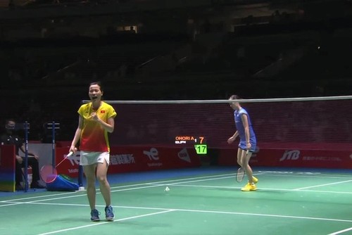 Sportlerin Nguyen Thuy Linh kommt in die zweite Runde der Badminton-Weltmeisterschaft - ảnh 1