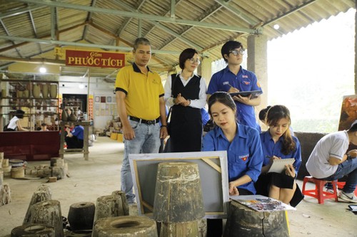 Phuoc-Tich-Dorf durch Aspekt der bildenden Kunst - ảnh 1