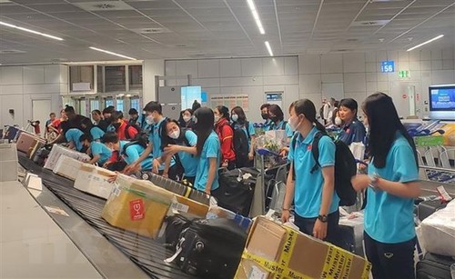 Frauenmannschaft aus Vietnam trainiert in Rüsselsheim am Main - ảnh 1