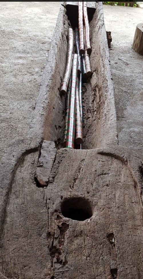 Traditioneller Keng-Loong-Tanz der Volksgruppe Thai in der Provinz Hoa Binh - ảnh 1