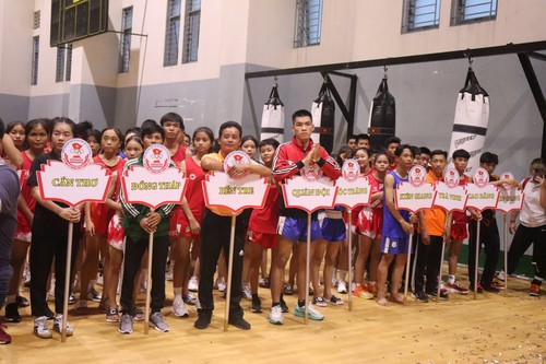 Mehr als 200 Sportler nehmen an der Kickbox-Meisterschaft des Südens teil - ảnh 1