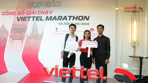 Viettel Marathon 2024 wird in Vietnam, Laos und Kambodscha ausgetragen - ảnh 1