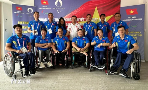 Die vietnamesische Paralympische Delegation ist bereit für die Paralympics Paris 2024  - ảnh 1