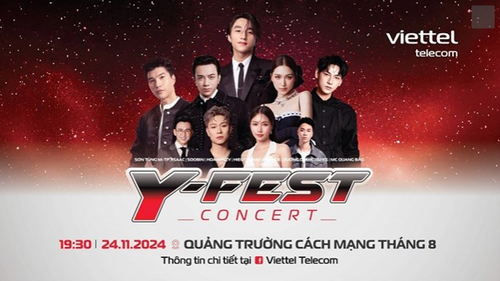 Das große Musikfestival Viettel Y-Fest 2024 findet am 24. November in Hanoi statt - ảnh 1