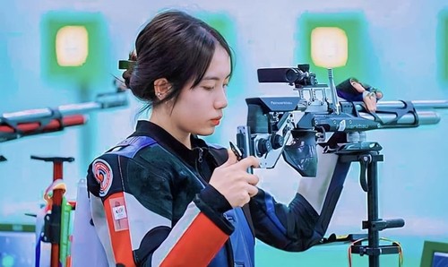 Das vietnamesische Schützenteam nimmt mit 18 Schützen am asiatischen Gewehr- und Pistolen-Cup 2025 teil - ảnh 1