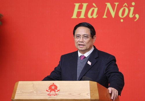 Die Regierung setzt den Parlamentsbeschluss über die Organisation der Regierung um  - ảnh 1