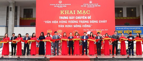 Ausstellung über die Kultur unter der Obhut der Hung-Könige  - ảnh 1