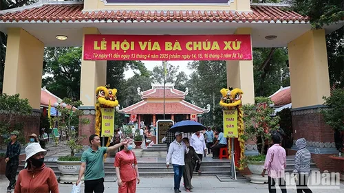 Das Ba-Chua-Xu-Fest zieht Tausende Bewohner und Besucher an - ảnh 1